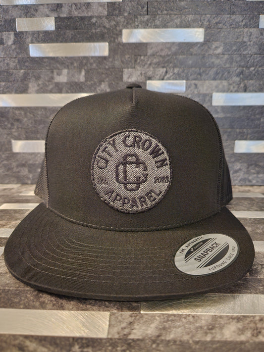 City Crown Apparel Round Patch Hat