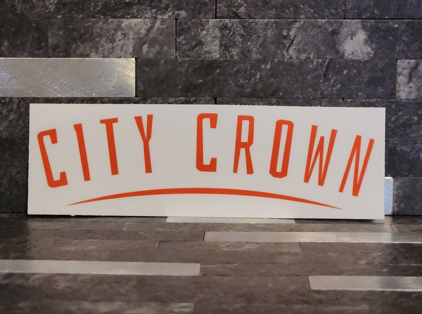 City Crown Sticker